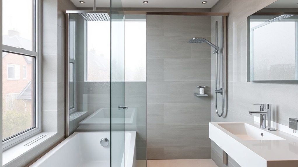 Semi-Frameless Shower Screens Tufnell Park