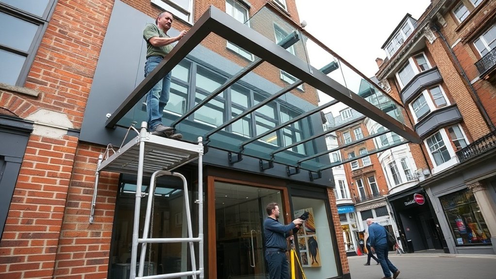 Shopfront Canopy Tufnell Park