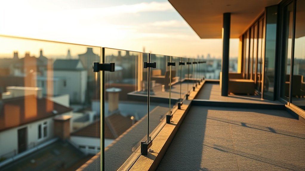 Terrace Glass Balustrades Tufnell Park