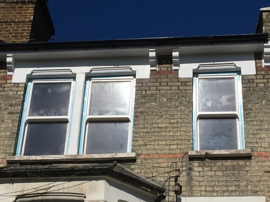 New uPVC sash windows fitted on Victorian terrace in Tufnell Park