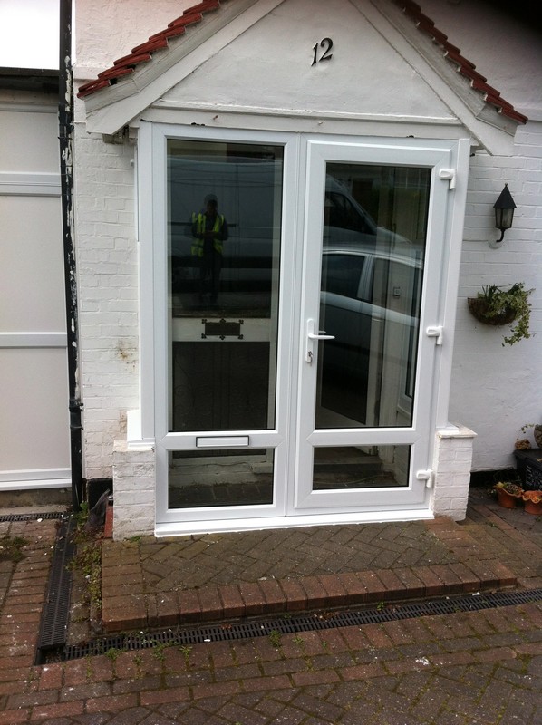 uPVC French doors fitted as front entrance in Tufnell Park